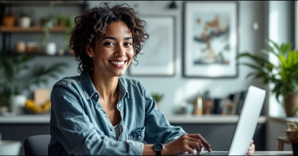 Étapes pour créer une entreprise : entrepreneur planifiant son projet avec des documents et un ordinateur