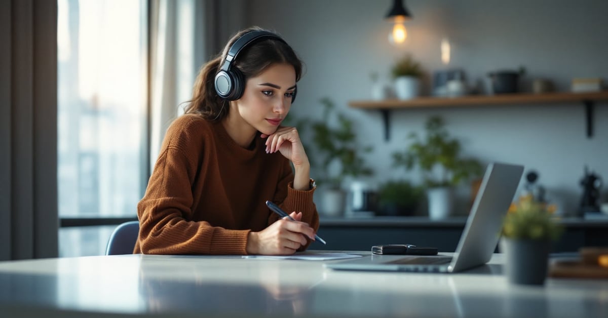 Salarié créant une micro-entreprise à son bureau, jonglant entre emploi et entrepreneuriat
