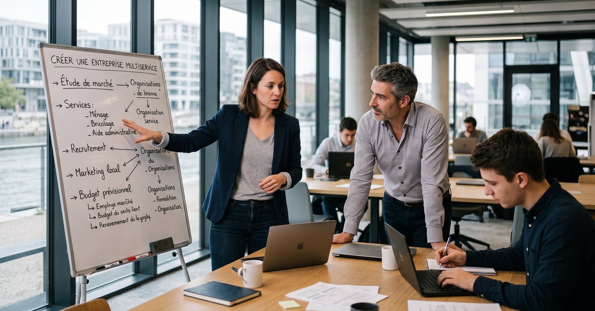 Créer une entreprise multiservice : bâtir votre projet - creer une entreprise multiservice