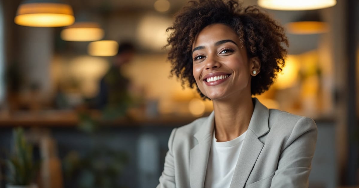Étudiant en master gestion d'entreprise analysant des données stratégiques dans un bureau moderne