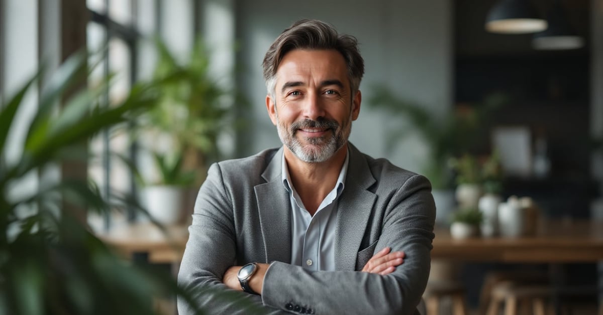 Organisation et gestion d'une entreprise en 10 lettres : bureau moderne avec outils de management